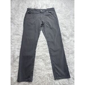 AG Adriano Goldschmied Jeans The Everett Slim Straight Men's 33 Gray Wash 33x29